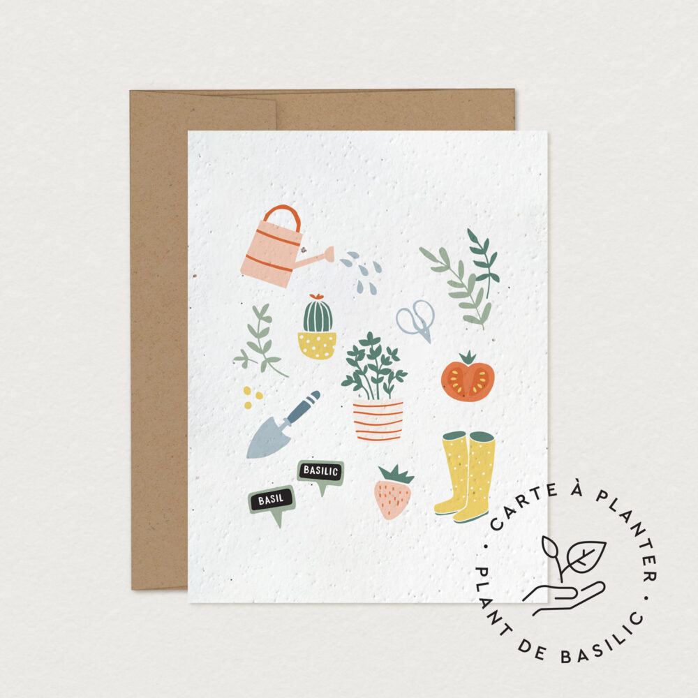 Cartes de souhaits à planter – Mimosa Design