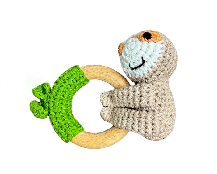 Hochet crocheté
