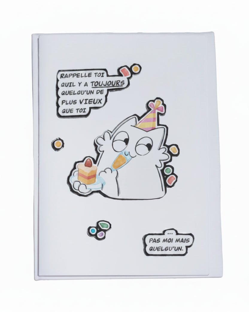 Cartes de souhaits - Cats and paper