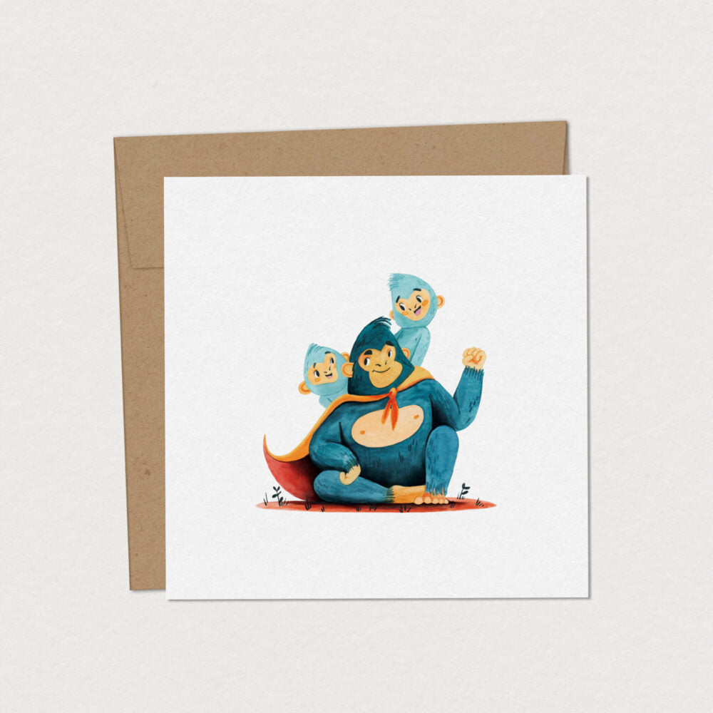 Cartes de souhaits carrées  – Mimosa Design