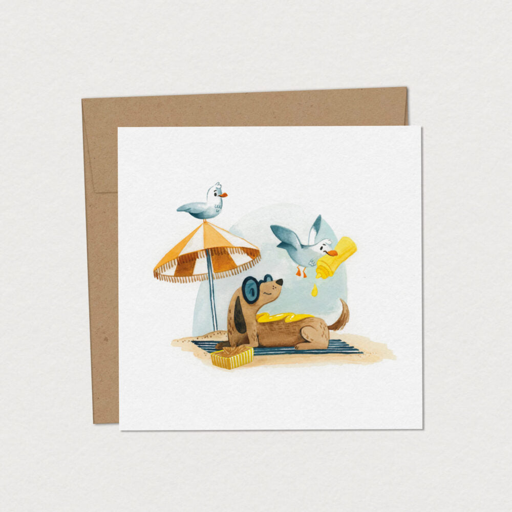 Cartes de souhaits carrées  – Mimosa Design