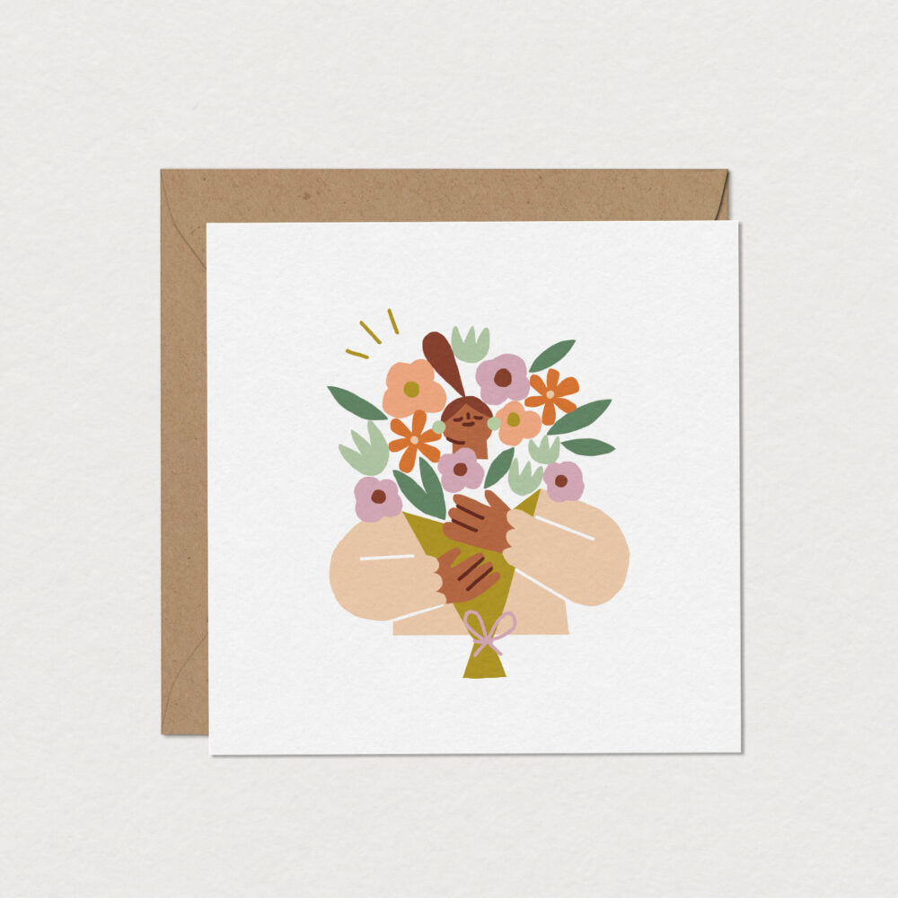 Cartes de souhaits carrées  – Mimosa Design