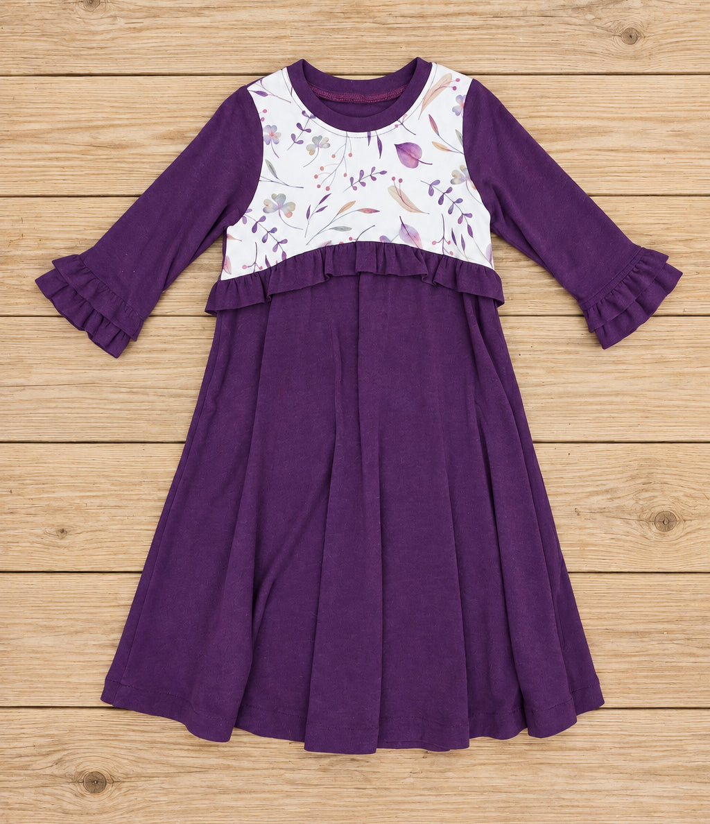 Robe à volant