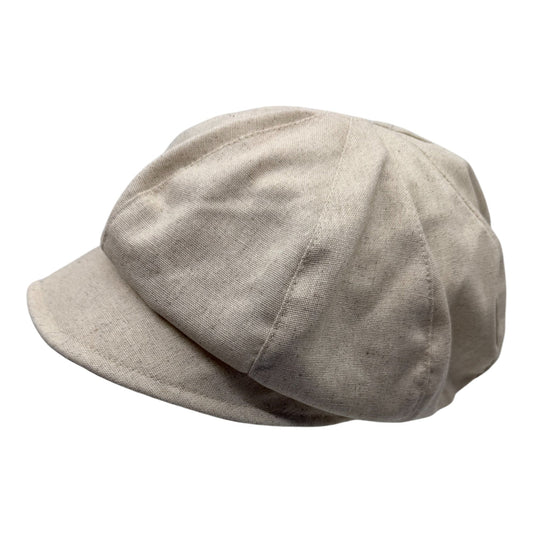 Casquette gavroche en lin - Sable (-40%)