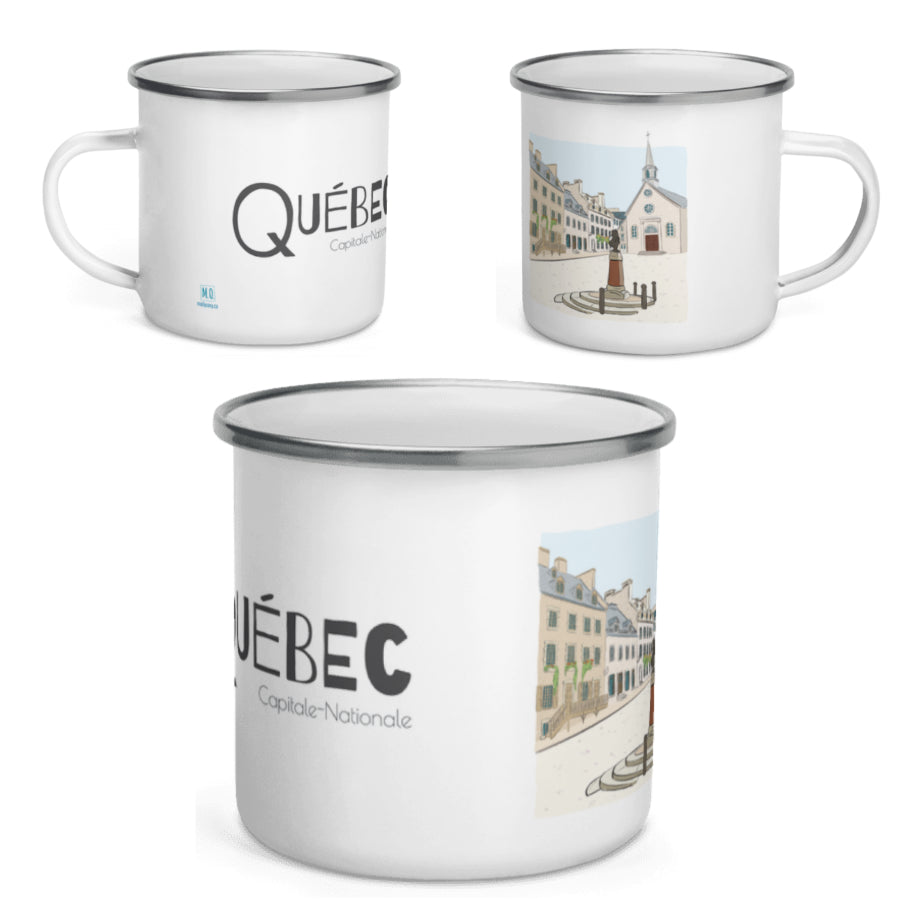 Tasses en émail - Mailys Ory