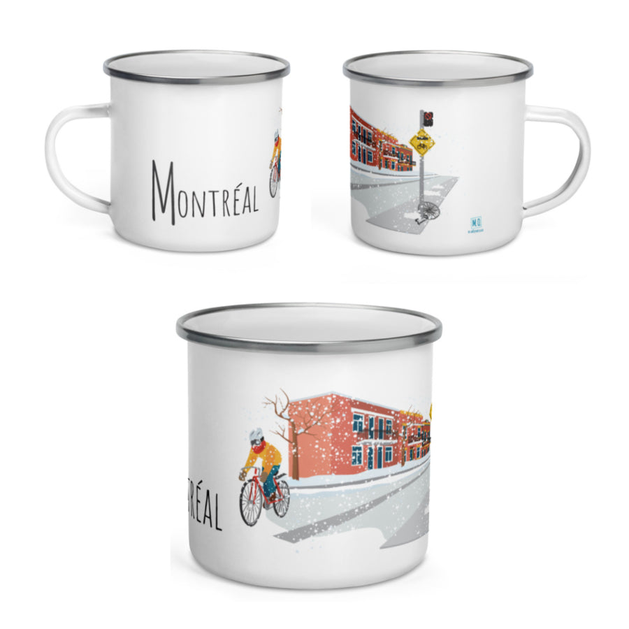 Tasses en émail - Mailys Ory