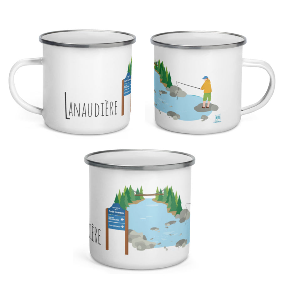 Tasses en émail - Mailys Ory