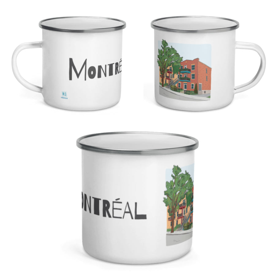 Tasses en émail - Mailys Ory