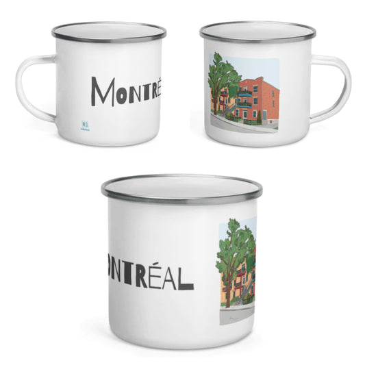 Tasses en émail - Mailys Ory
