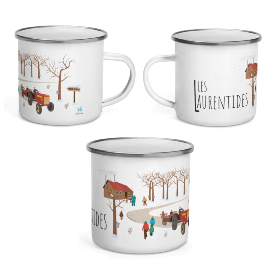 Tasses en émail - Mailys Ory