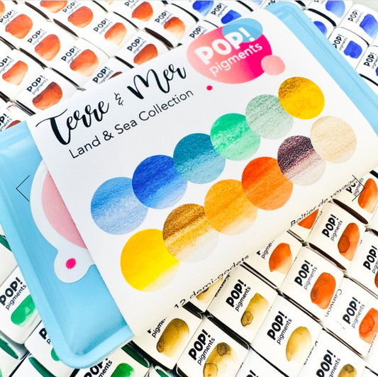Collection Terre et met - Aquarelle