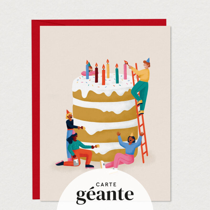 Cartes de souhaits géantes – Mimosa Design