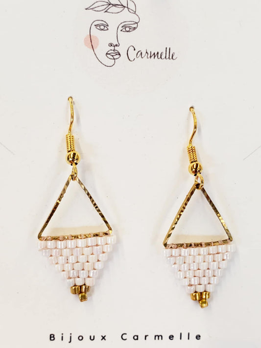 Boucles d’oreilles géométriques originales