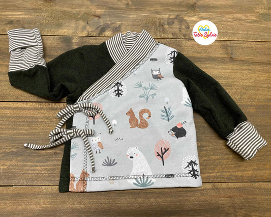 Veste kimono 0-6 mois