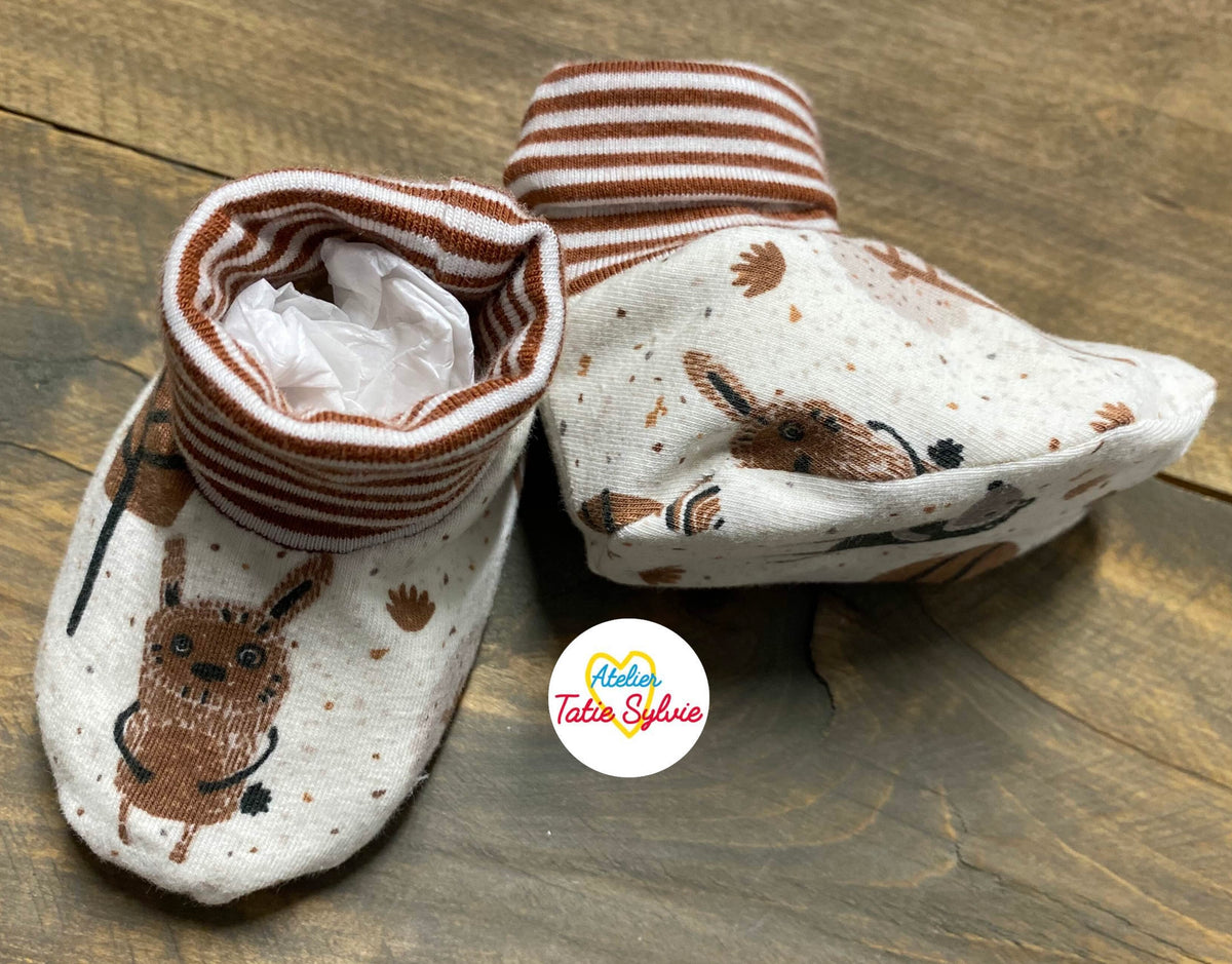 Chaussons 0-6 mois