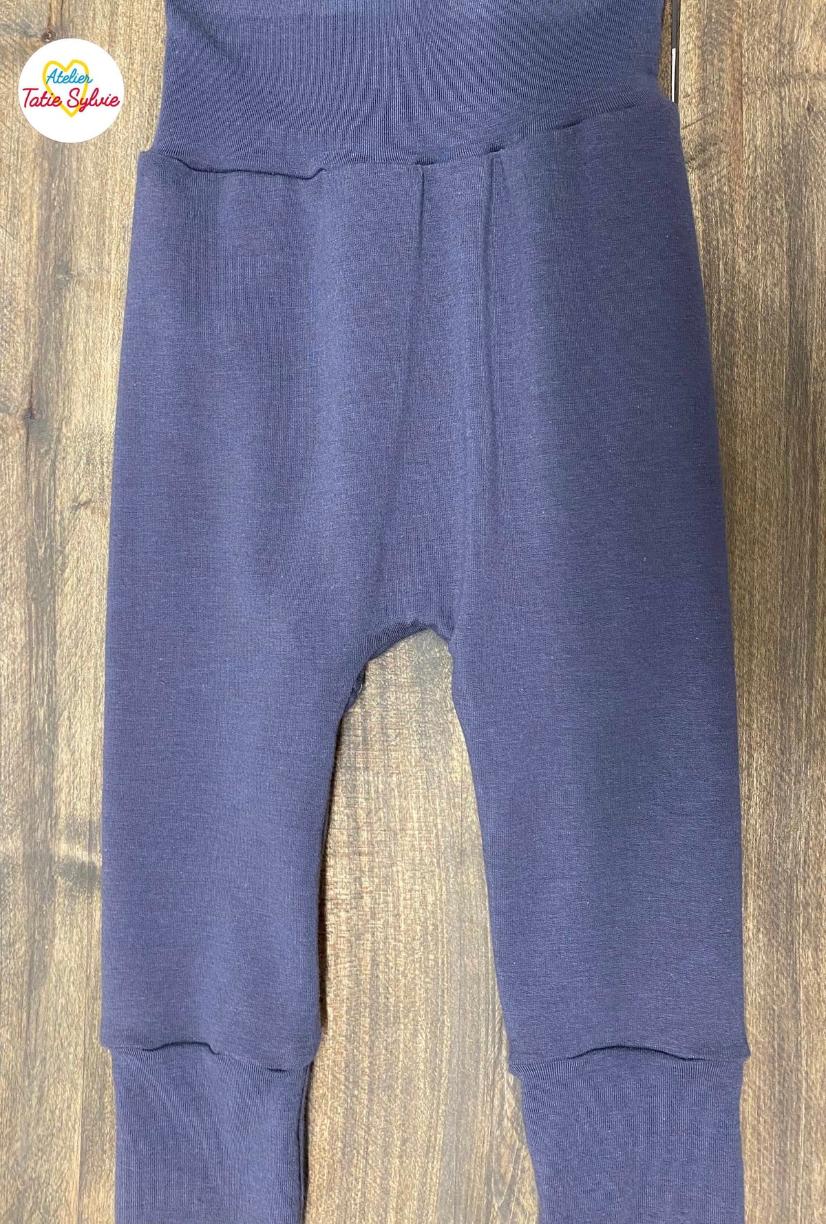 Pantalon évolutif french terry 6-12 mois