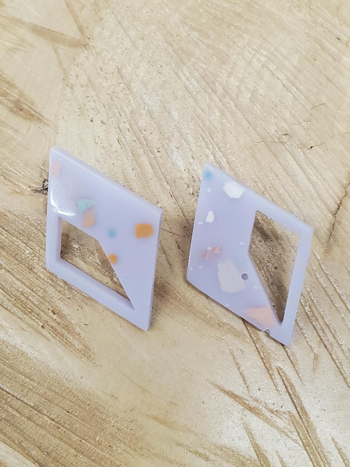 Boucles d'oreilles géométriques