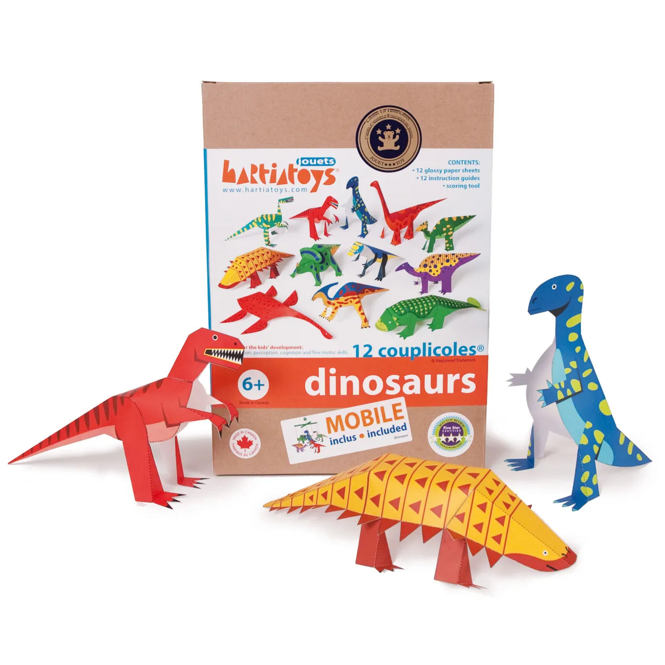 Couplicoles - Dinosaures