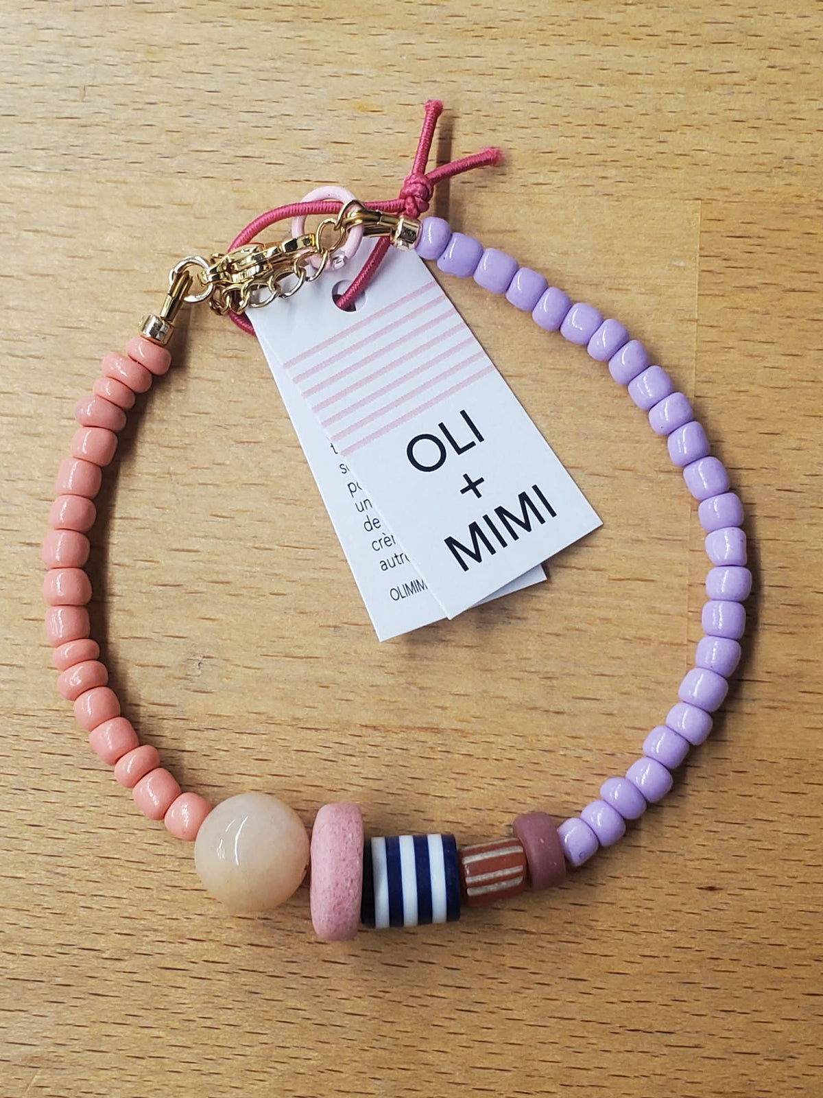 Bracelets en perles de verre