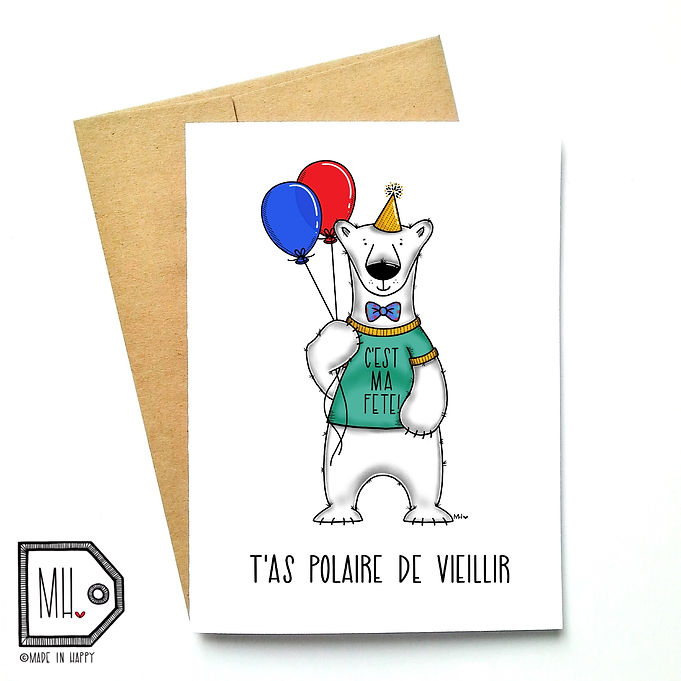 Cartes de souhaits – Made in Happy