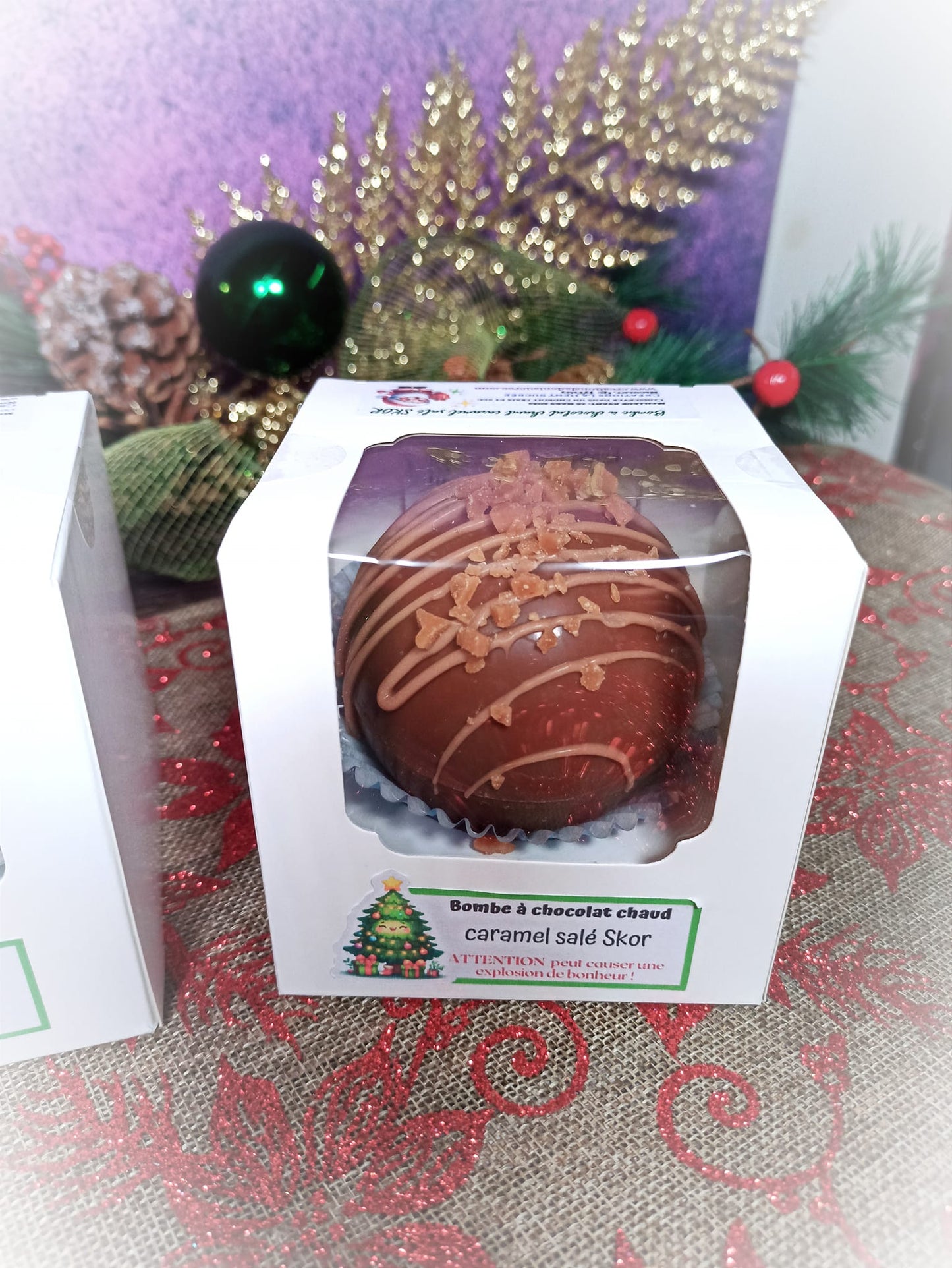 Bombes de chocolat chaud