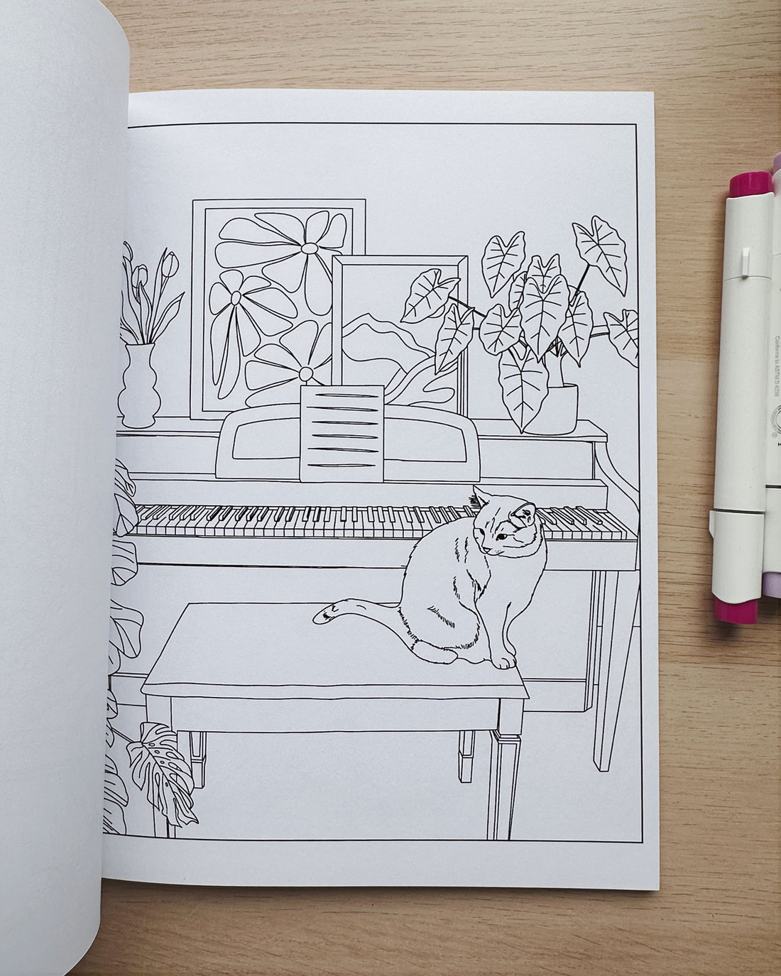Cahier à Colorier des Chats