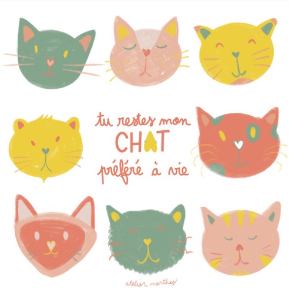 Cartes de souhaits - Atelier Marthes
