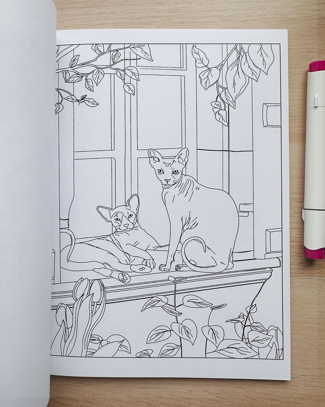 Cahier à Colorier des Chats