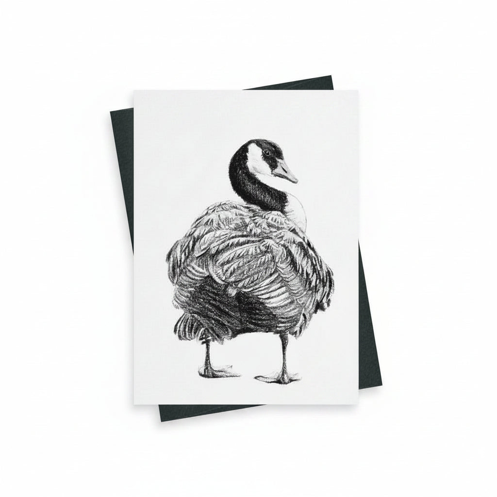 Cartes de souhaits animaux noir et blanc - Atelier le Nid