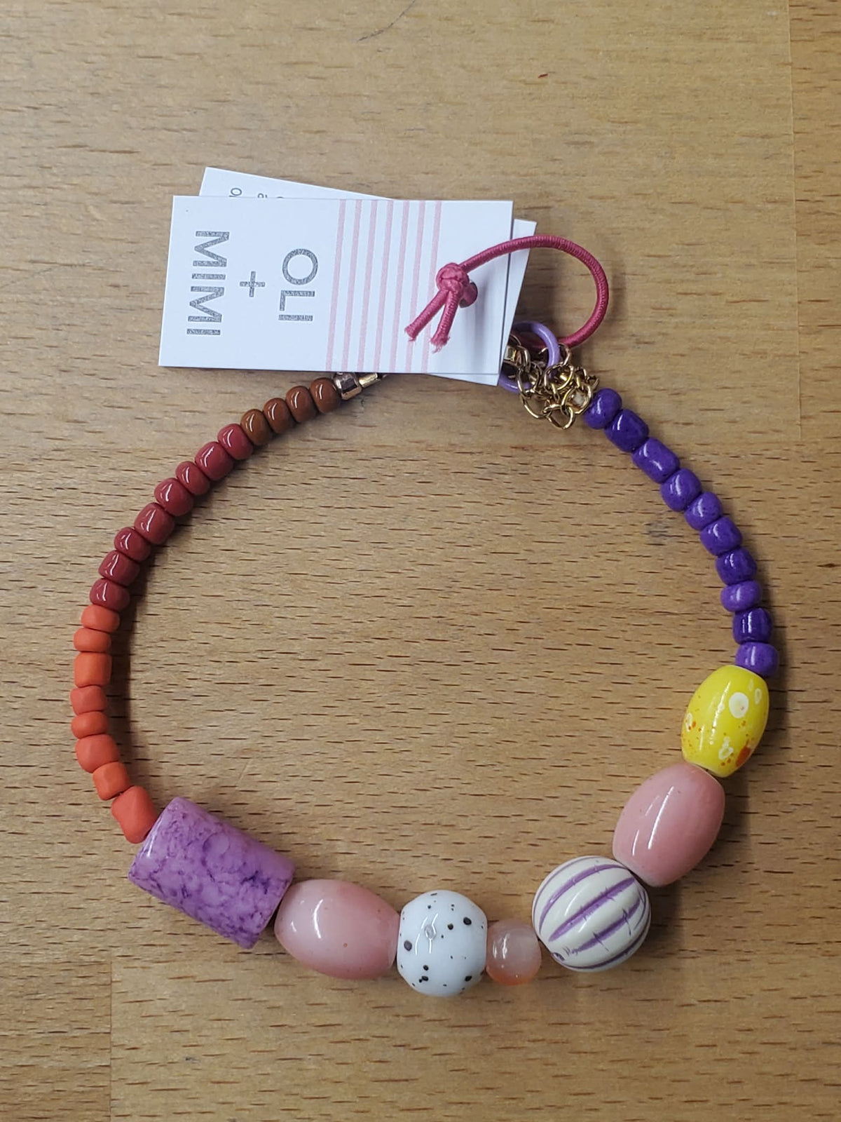 Bracelets en perles de verre