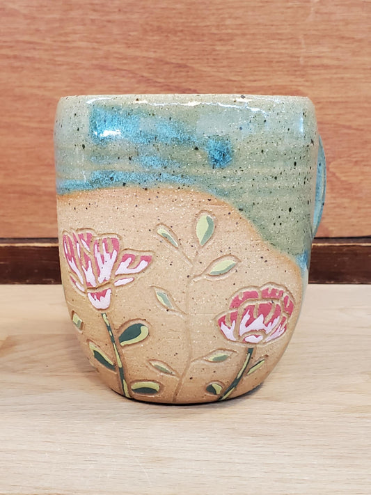 Tasse fleurie