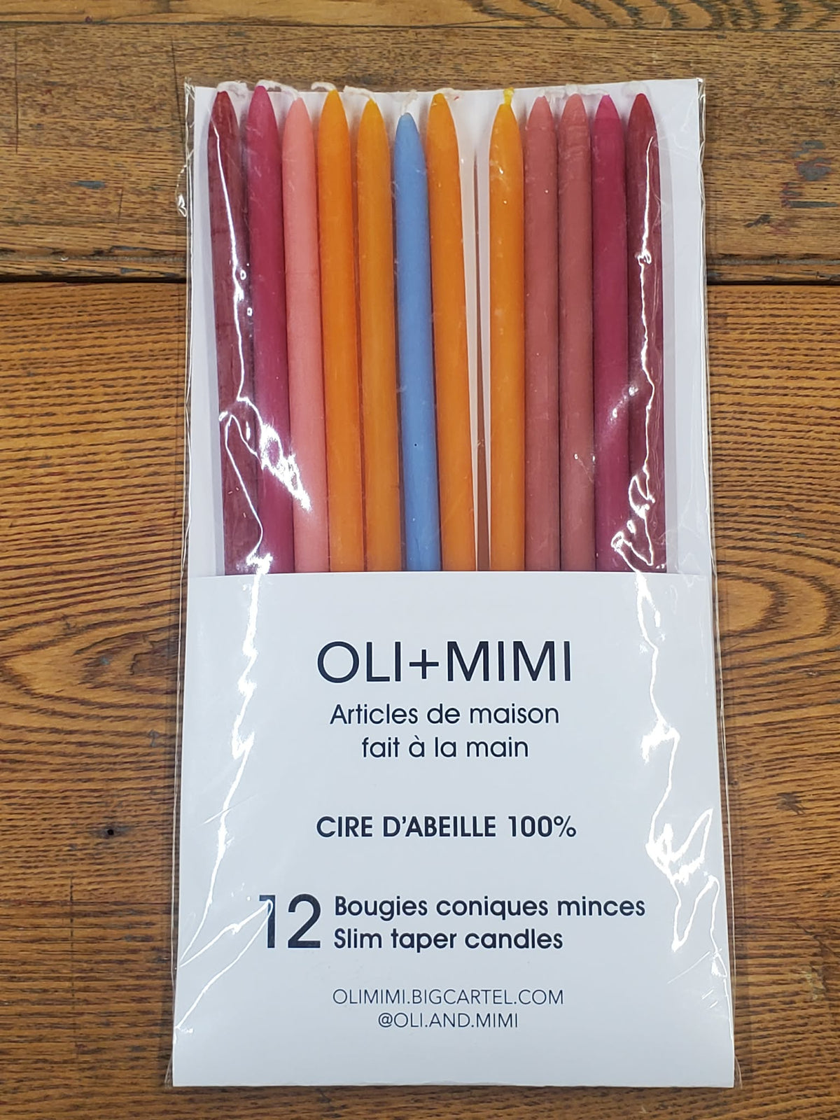 Paquet de bougies slim