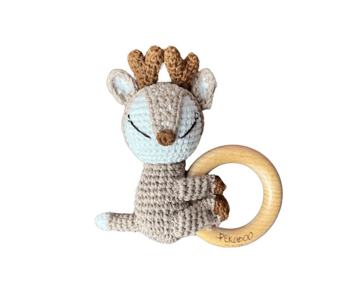 Hochet crocheté