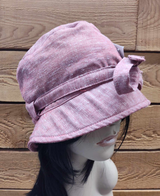 Chapeau été lin avec boucle (-40%)
