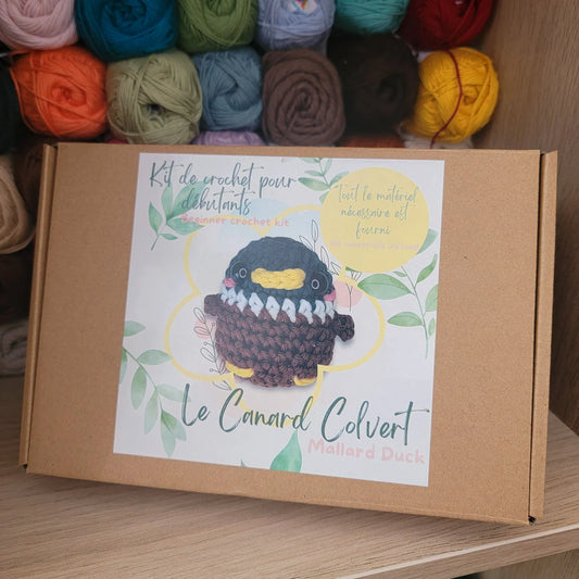 Kit de crochet pour débutants - Le canard