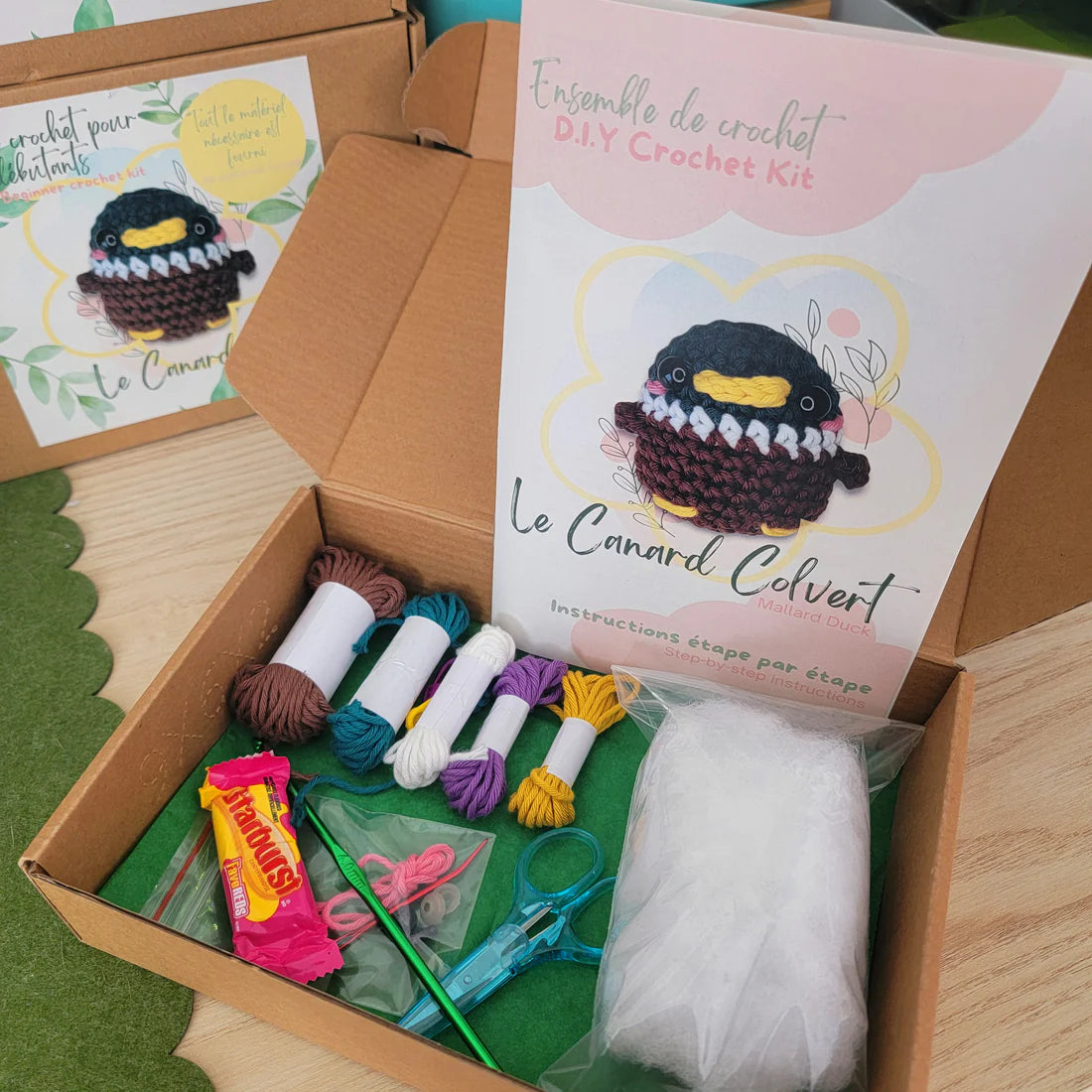 Kit de crochet pour débutants - Le canard