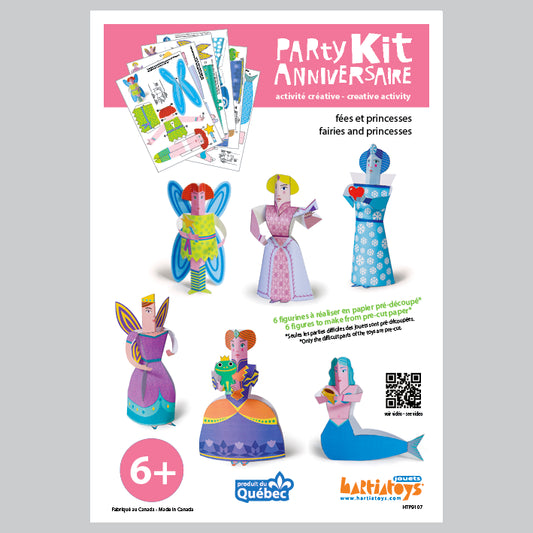 Fées & Princesses - Kit de fête