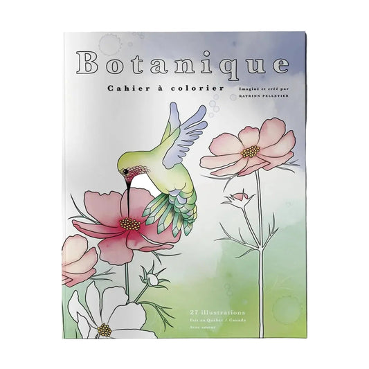 Le Cahier de coloriage Botanique
