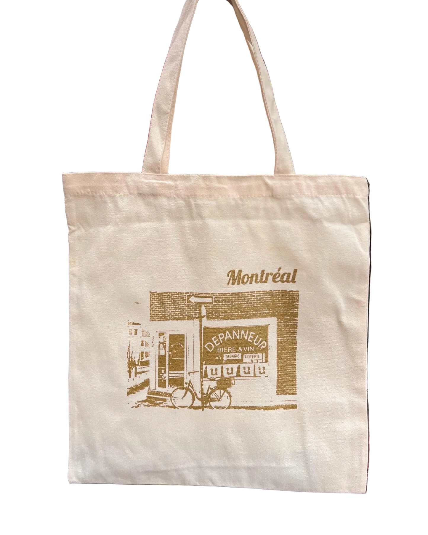 Sac tote - Sérigraphié - Le dépanneur de Plateau