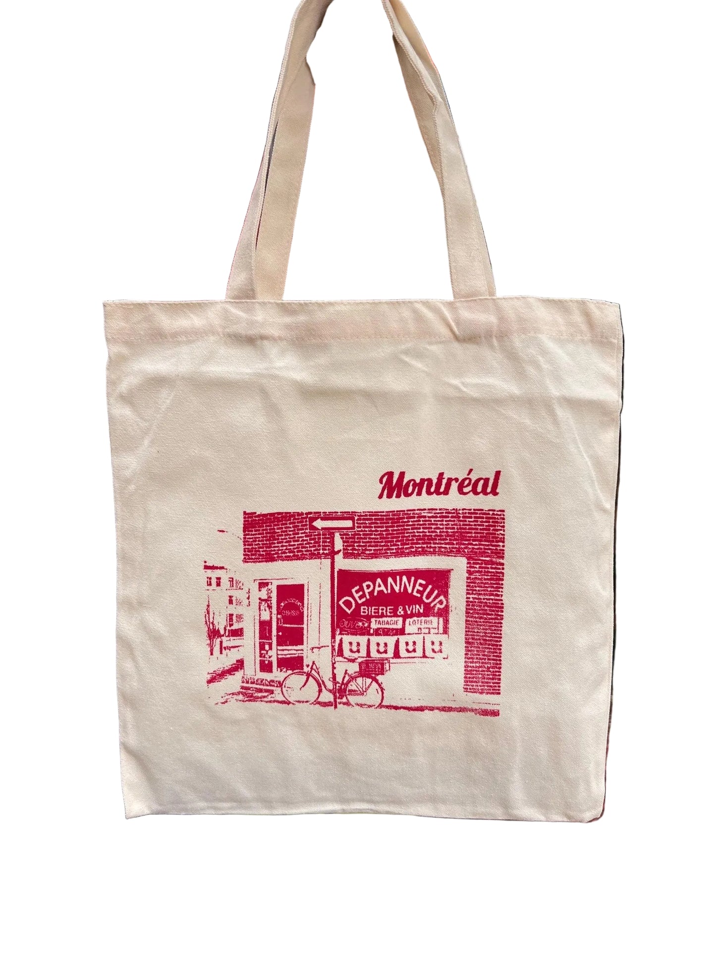Sac tote - Sérigraphié - Le dépanneur de Plateau