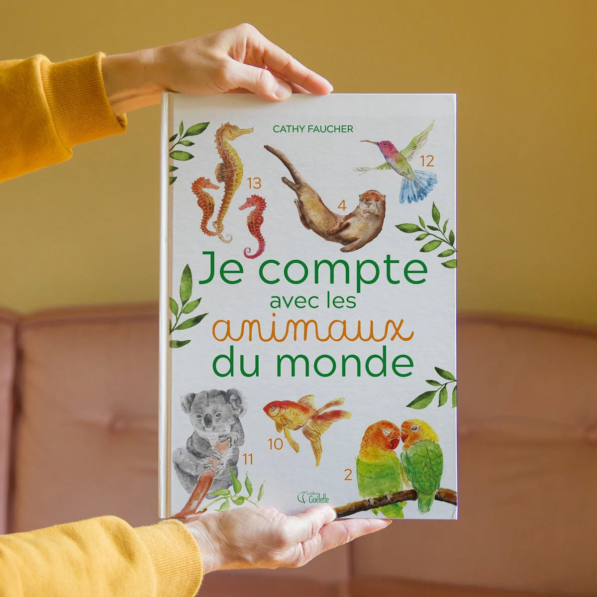 Livre Je compte avec les animaux du monde