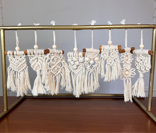 Kit DIY Ornements en macramé