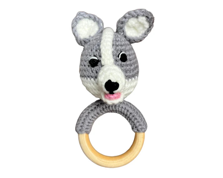 Hochet crocheté