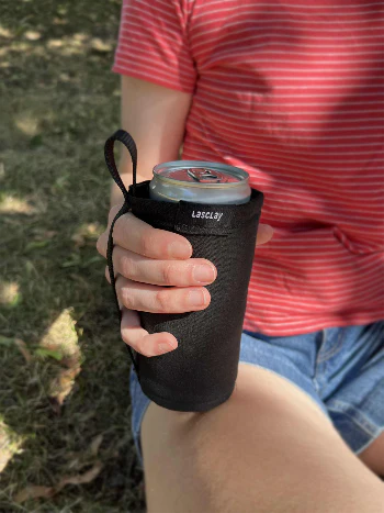 Manchon isotherme pour canettes minces