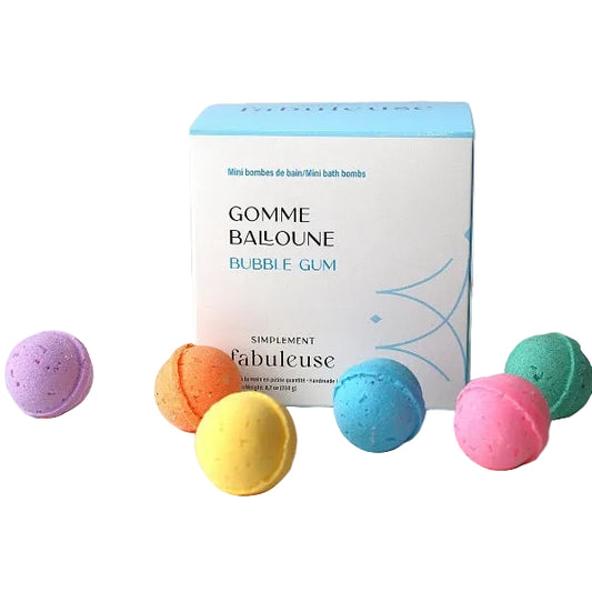 Bombes de bain minis - Gomme balloune