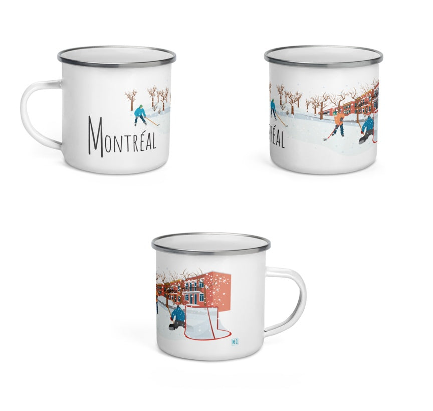 Tasses en émail - Mailys Ory