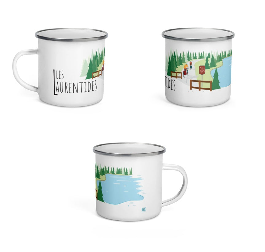 Tasses en émail - Mailys Ory