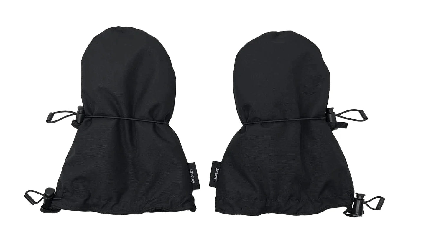 Mitaines pour bébé en asclépiade et laine de mérinos