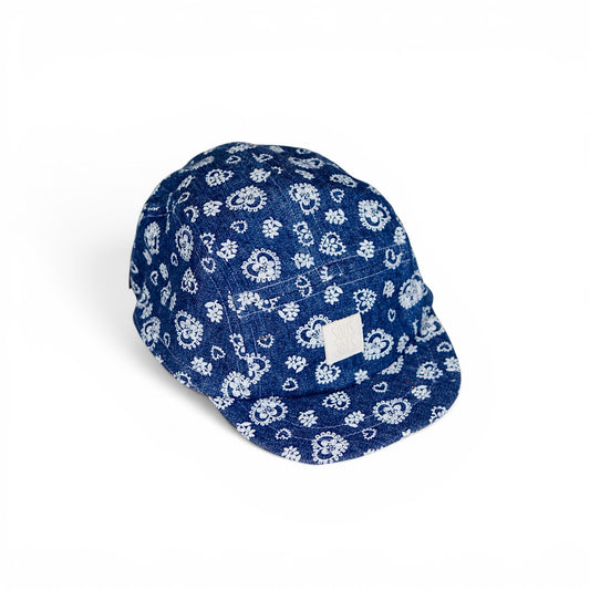 Casquette - La fleur denim