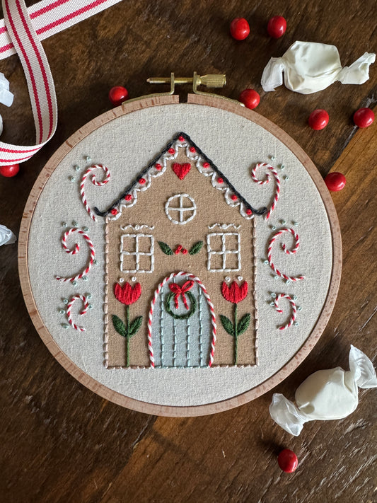Kit de broderie - Maison en pain d'épices